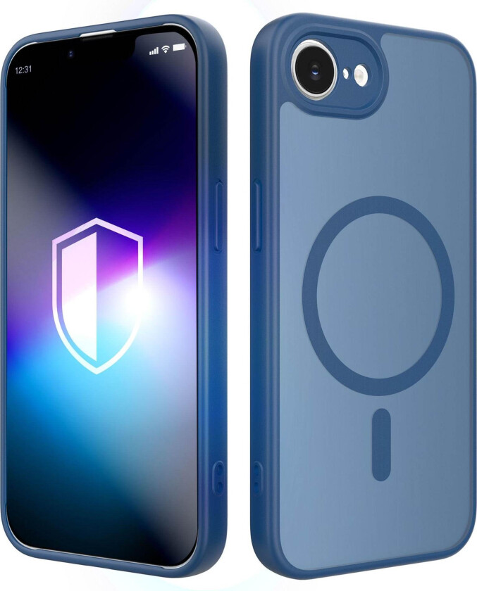 3mk Misty MagCase til iPhone 16E / 17E – blå