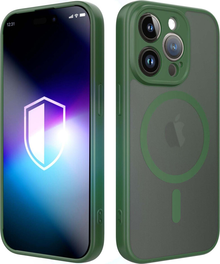 3mk Misty MagCase til iPhone 14 Pro – Grønn