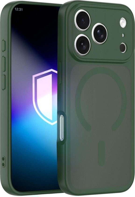 3mk Misty MagCase til iPhone 17 Pro Max – Grønn