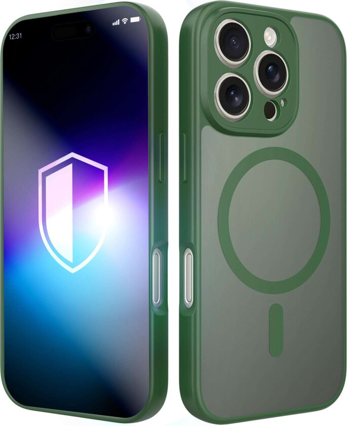 3mk Misty MagCase til iPhone 16 Pro Max – Grønn