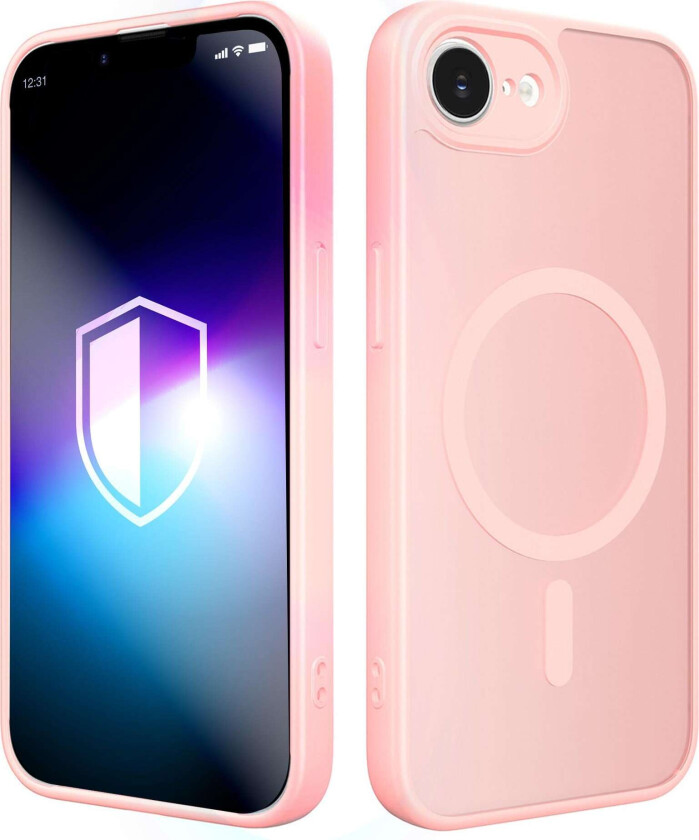 3mk Misty MagCase til iPhone 16E / 17E – rosa
