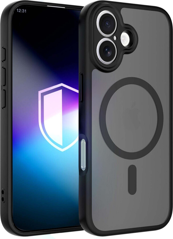 3mk Misty MagCase til iPhone 16 – Svart