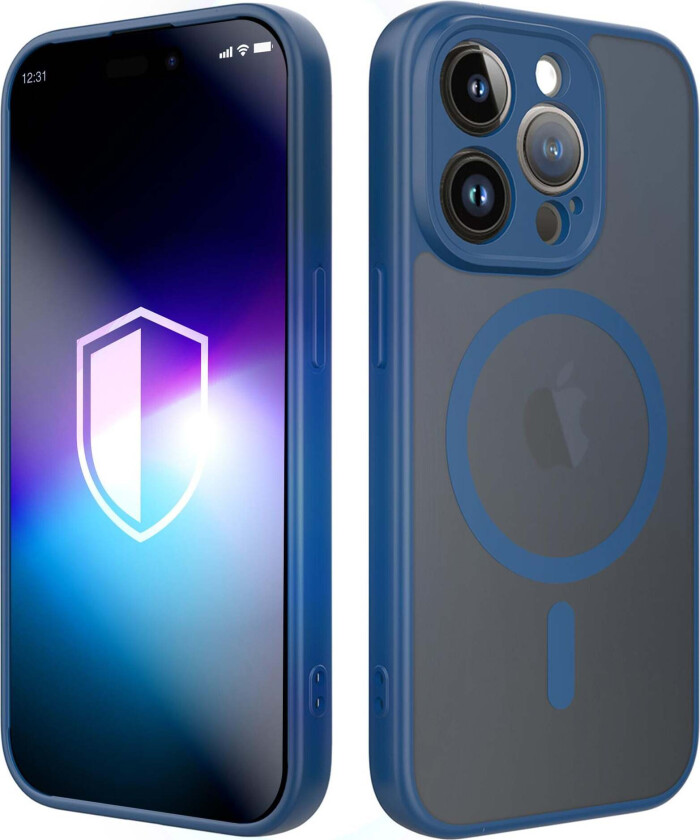 3mk Misty MagCase til iPhone 15 Pro – Blå
