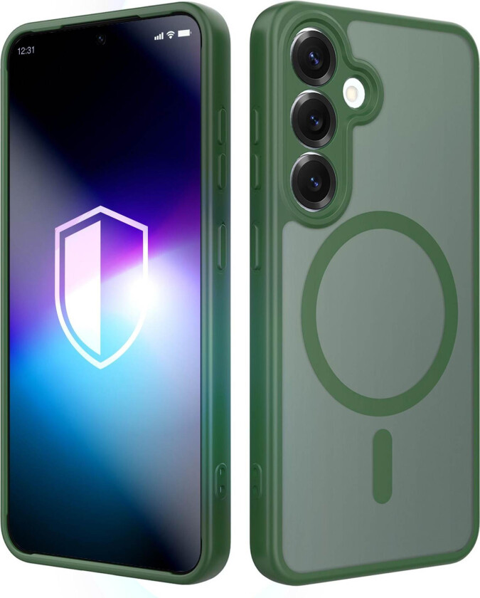3mk Misty MagCase til Samsung Galaxy S25 – grønn