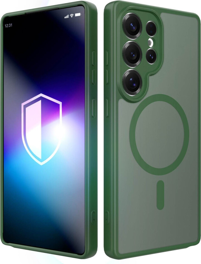 3mk Misty MagCase til Samsung Galaxy S25 Ultra – grønn