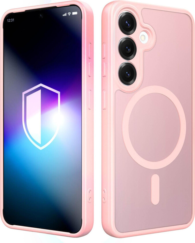 3mk Misty MagCase til Samsung Galaxy S25 – Rosa
