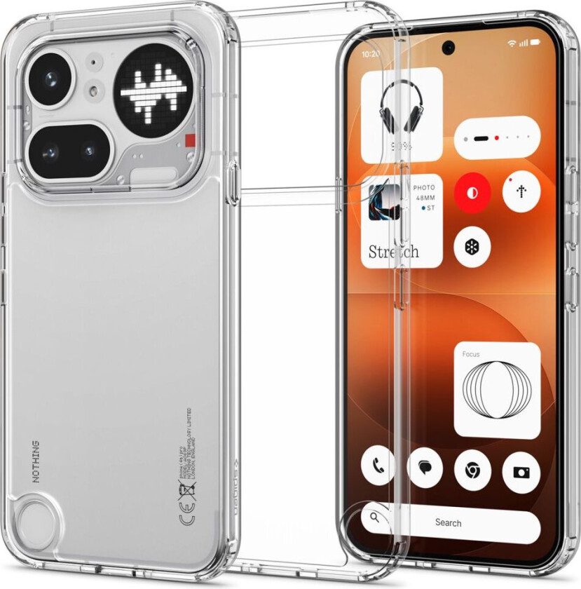 Ultra Hybrid-etui til Nothing Phone 4A Pro – gjennomsiktig