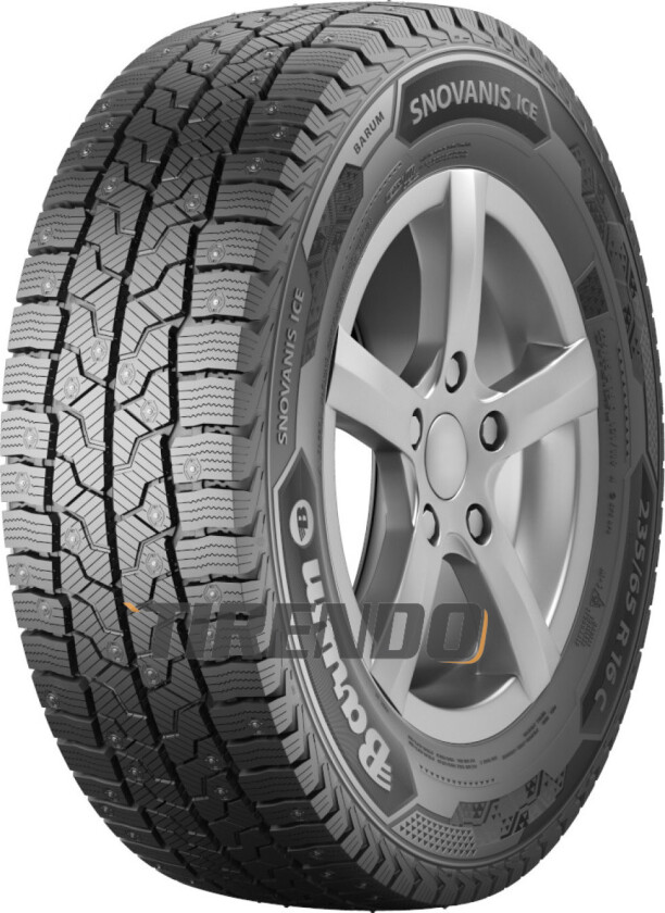 SnoVanis Ice ( 225/55 R17C 109/107R 8PR dobbel merking 104R, EVc, med pigger )