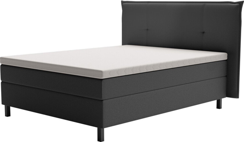 Premium 15 kontinentalseng med sengegavl 180x200 cm