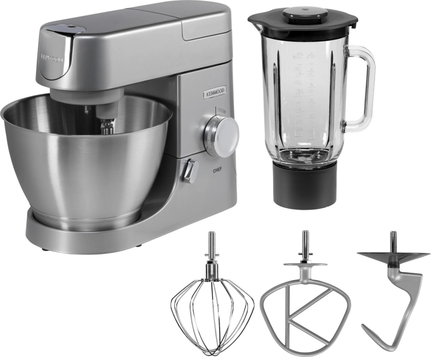 Chef KVC3110S - Kjøkkenmaskin - 1000 W - sølv
