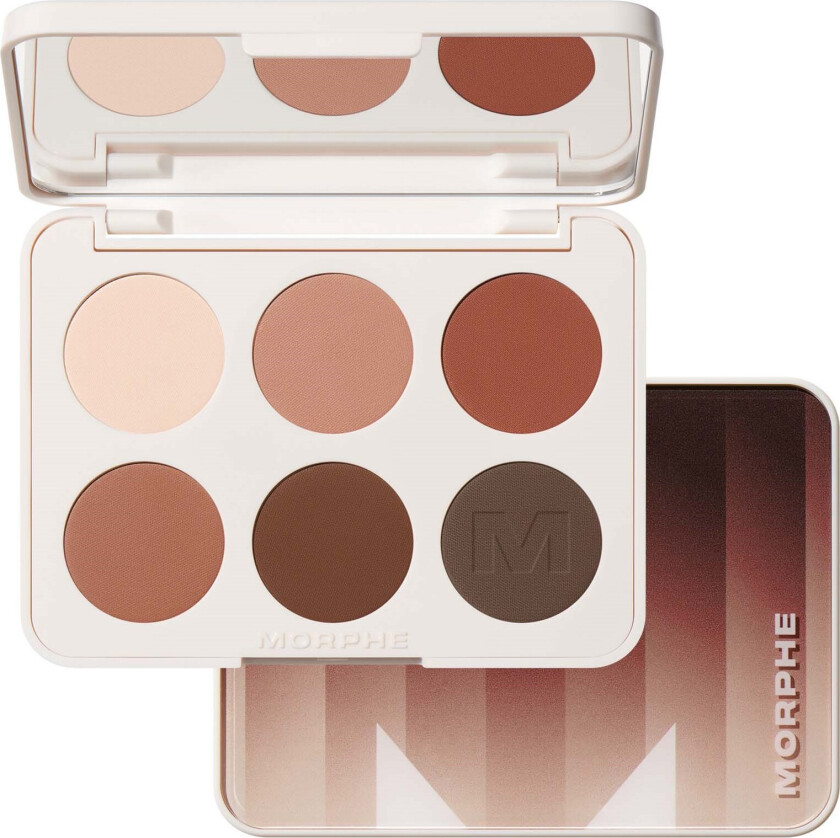 Chromaplus 6-Pan Eyeshadow Palette Tailored Nudes