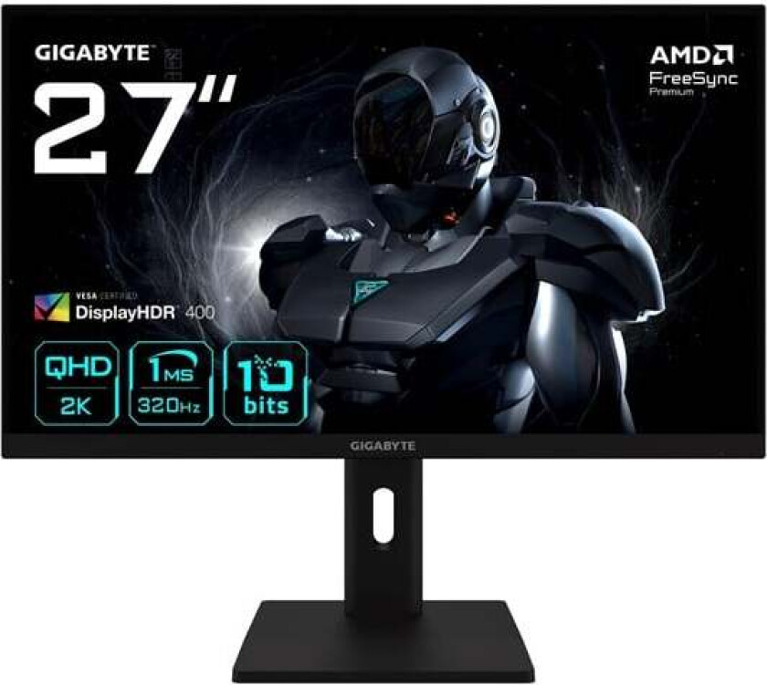 27" GIGABYTE G27Q3 - 2560x1440 (QHD) - 320Hz - SuperSpeed IPS