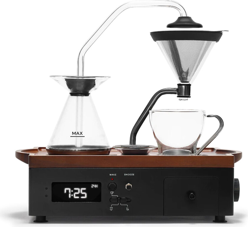 Barisieur Tea & Coffee Alarm Clock Barisieur Te & Kaffe Vekkerklokke / Svart