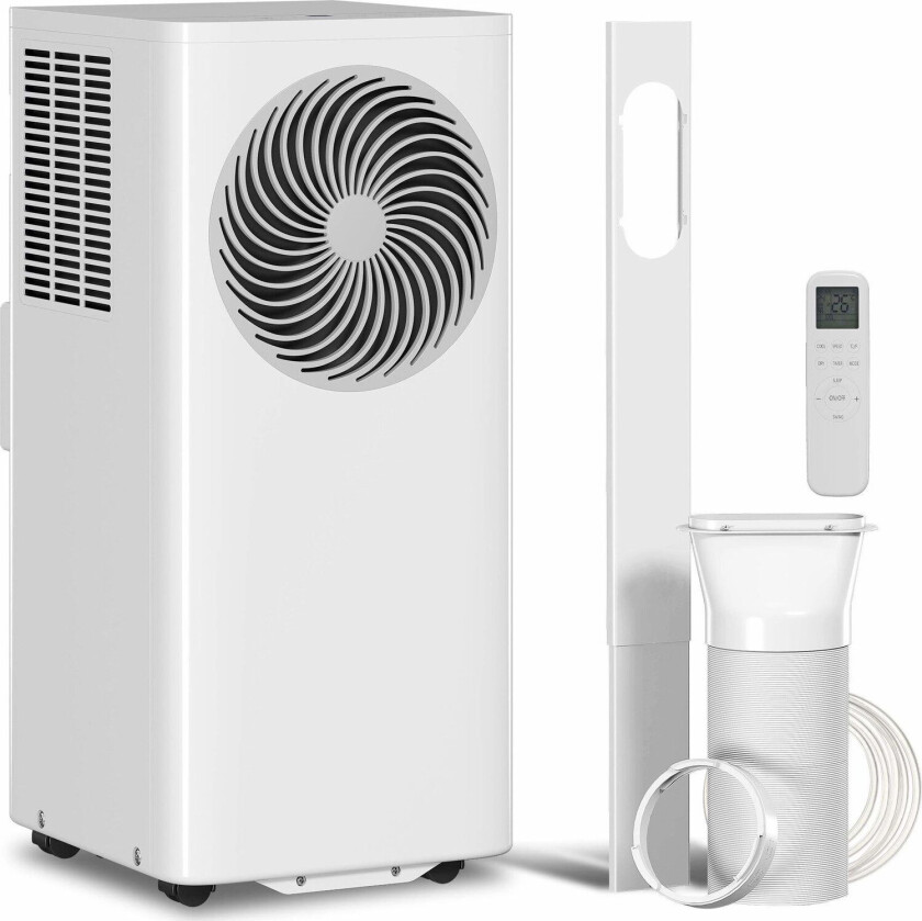 Bærbart klimaanlegg 9000 BTU, 4-i-1 avfukter