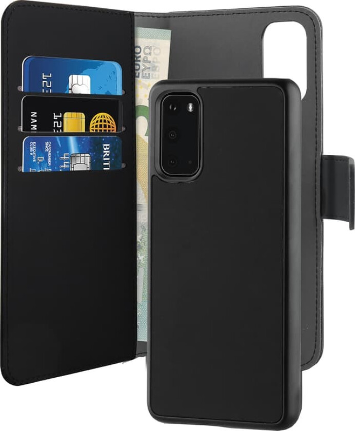 lommebokdeksel til Samsung Galaxy S20 (sort)