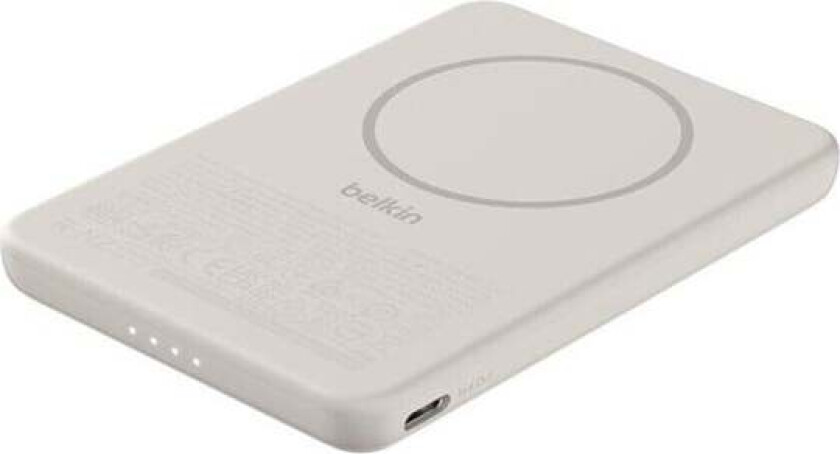 BoostCharge power bank - slim magnetic - USB-C - 7.5 watt Nødlader - 5 Ah