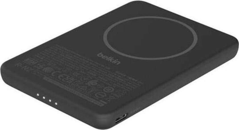BoostCharge power bank - slim magnetic - USB-C - 7.5 watt Nødlader - 5 Ah