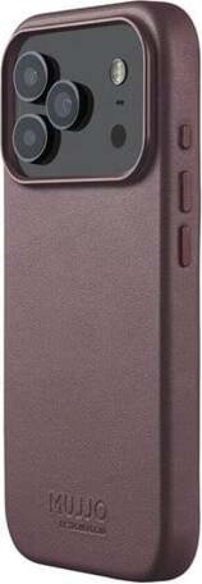 Leather Case for iPhone 17 Pro - Bronze Red