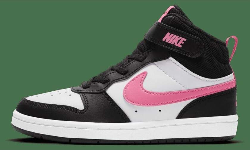 Court Borough Mid 2 Little Kid Black/sunset Pulse-white, størrelse 35