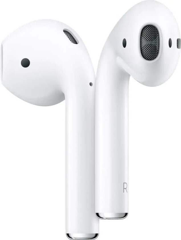 AirPods (2019) trådløse hodetelefoner med Qi-etui