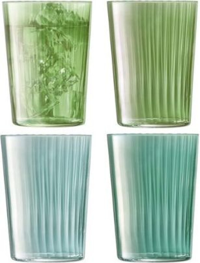 Drikkeglass Gems Jade Sett 4 Lsa 560ml, 12x9x9cm