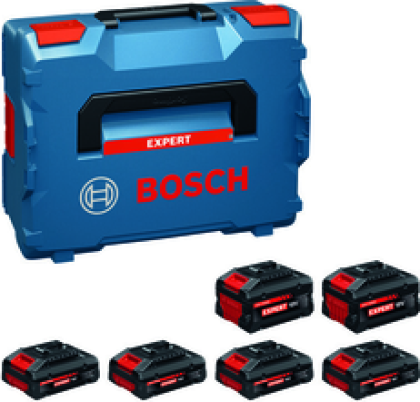 BATTERIPAKKE EXPERT 18V 4X4AH 2X8AH