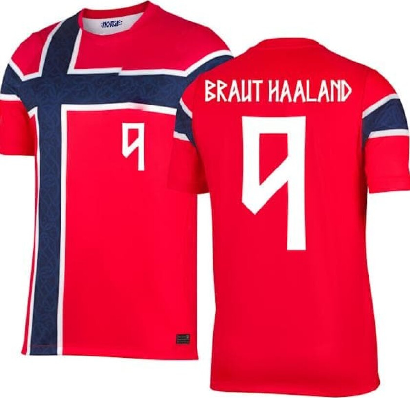Norge Fotballtrøye 2026 VM Haaland Trykk