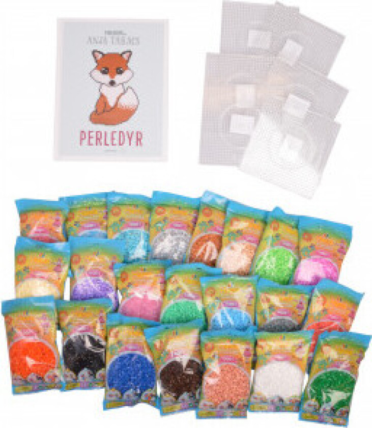Â Perledyr - Bok av Anja Takacs inkl. Kit - Perledyr - Bog af Anja Takacs inkl. Kit