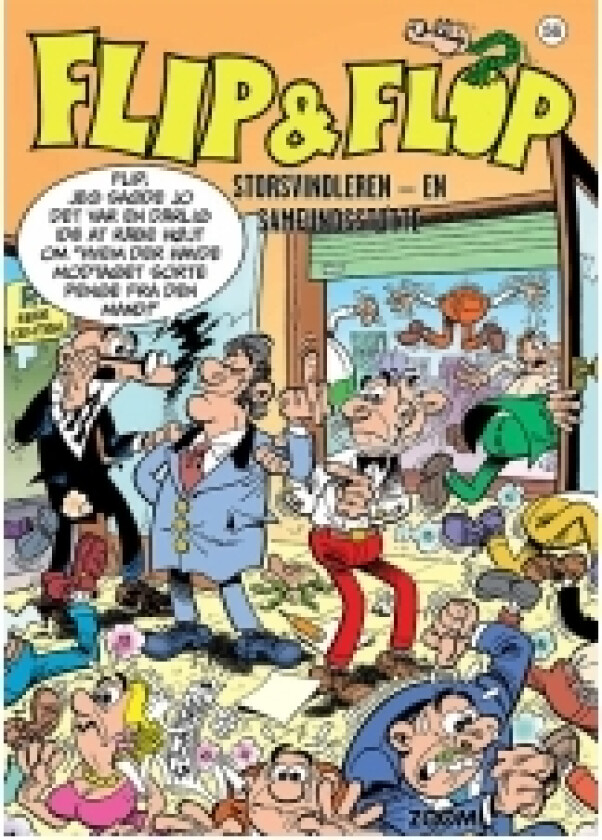 Flip & Flop 56: Storsvindleren - en samfunnsstøtte | F. Ibáñez | Språk: Dansk