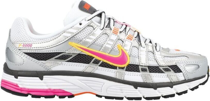 P-6000 Shoes White/laser Fuchsia-mtlc Platinum, størrelse 36½