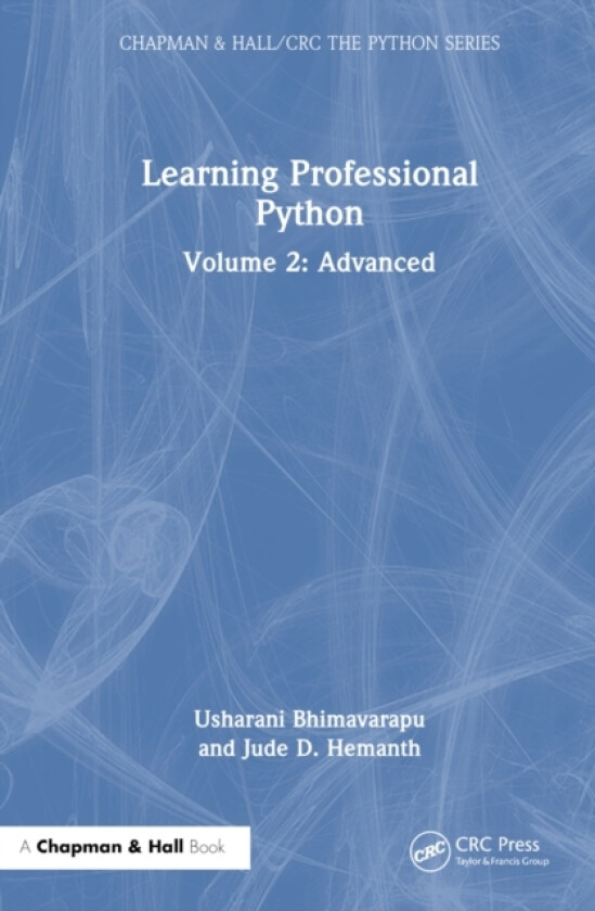 Learning Professional Python av Usharani Bhimavarapu, Jude D. Hemanth (Hardcover)