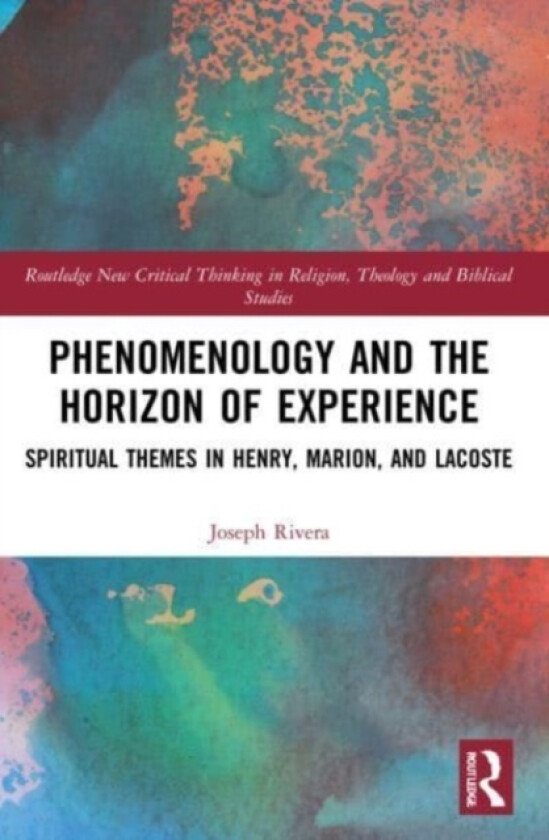 Phenomenology and the Horizon of Experience av Joseph Rivera (Paperback)