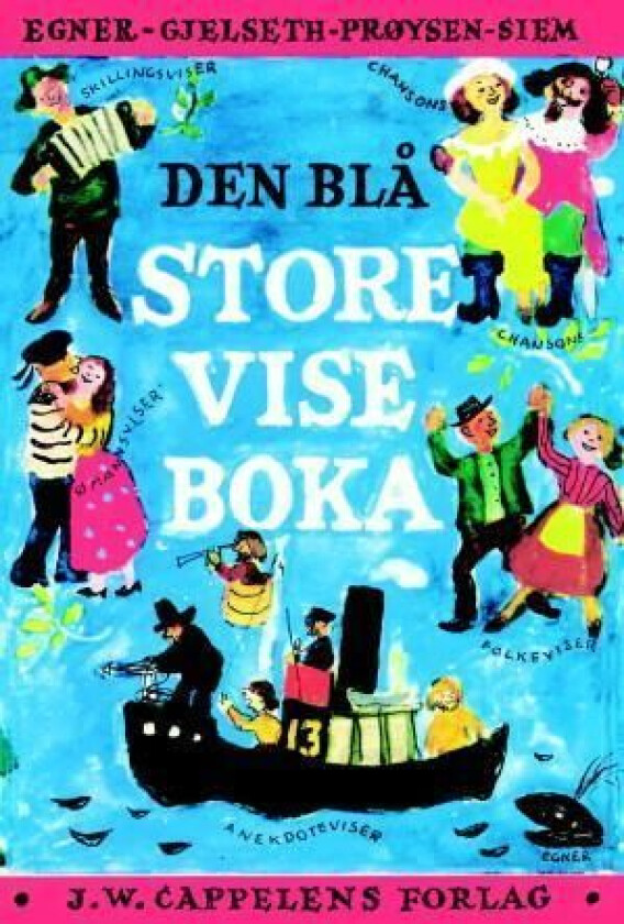 Den blå store viseboka