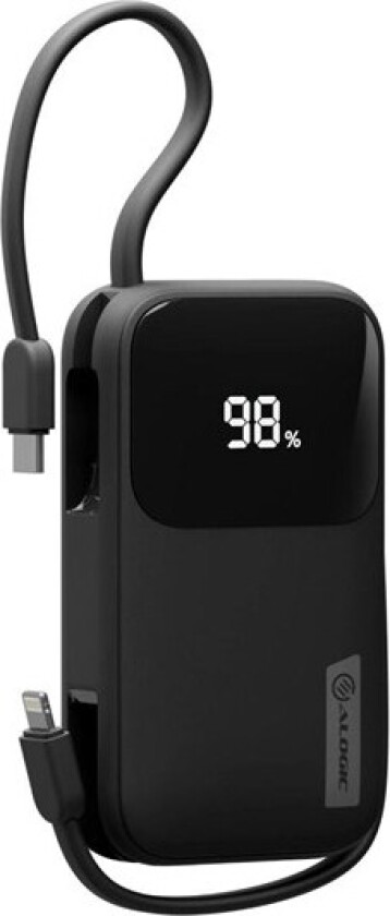 Tandem Nødlader - Svart - 20000 mAh