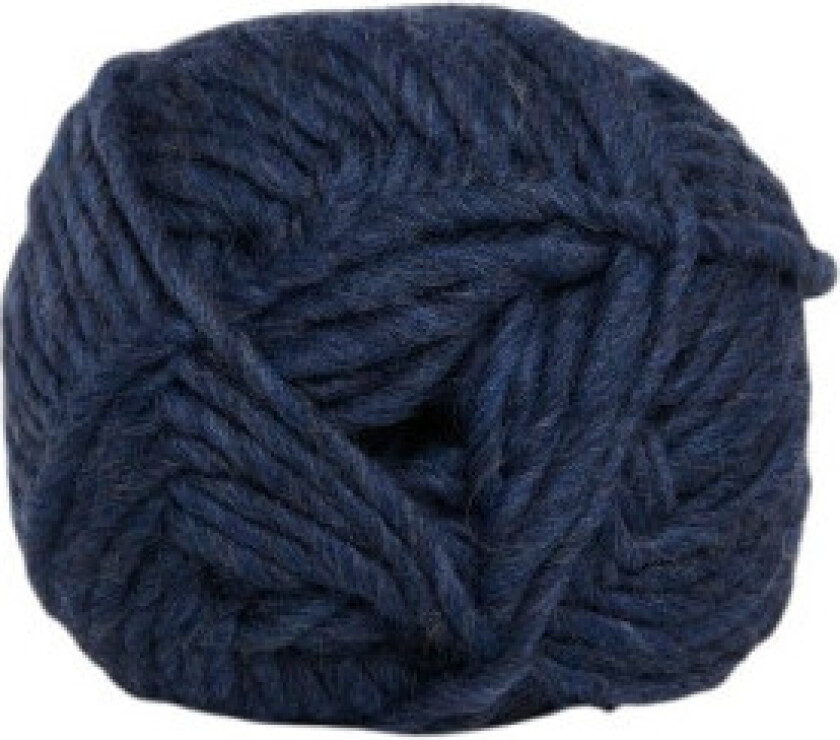 Natur Ull Garn Mix 525 Jeansblå