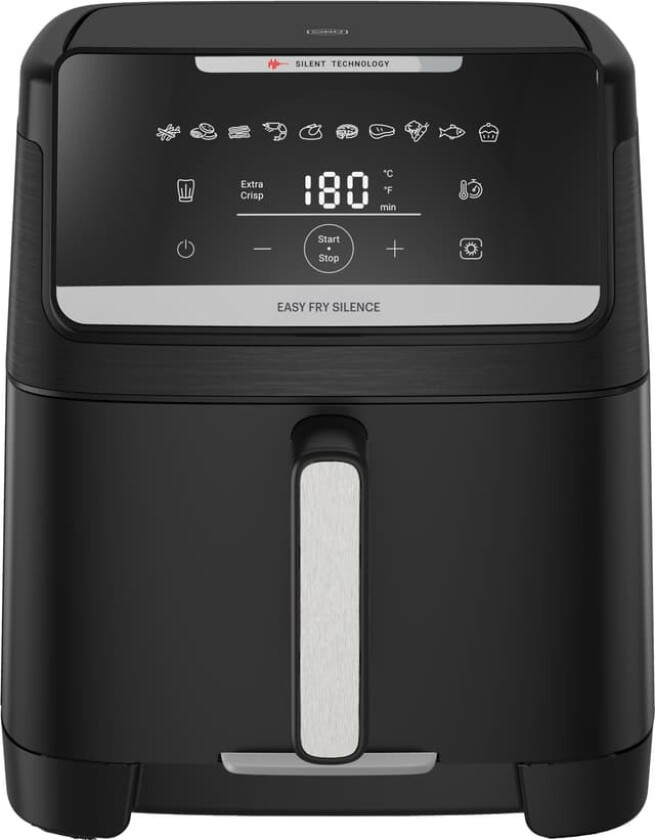 Easy Fry Silence airfryer AG8428N0 (sort)