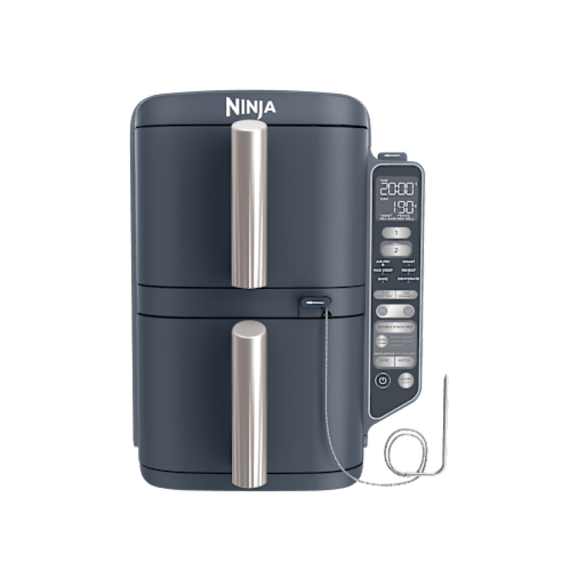 Double Stack XL 2-Drawer Airfryer med Smart Cook System 9.5L i Cyber space | SL451EUCYD | va Shark