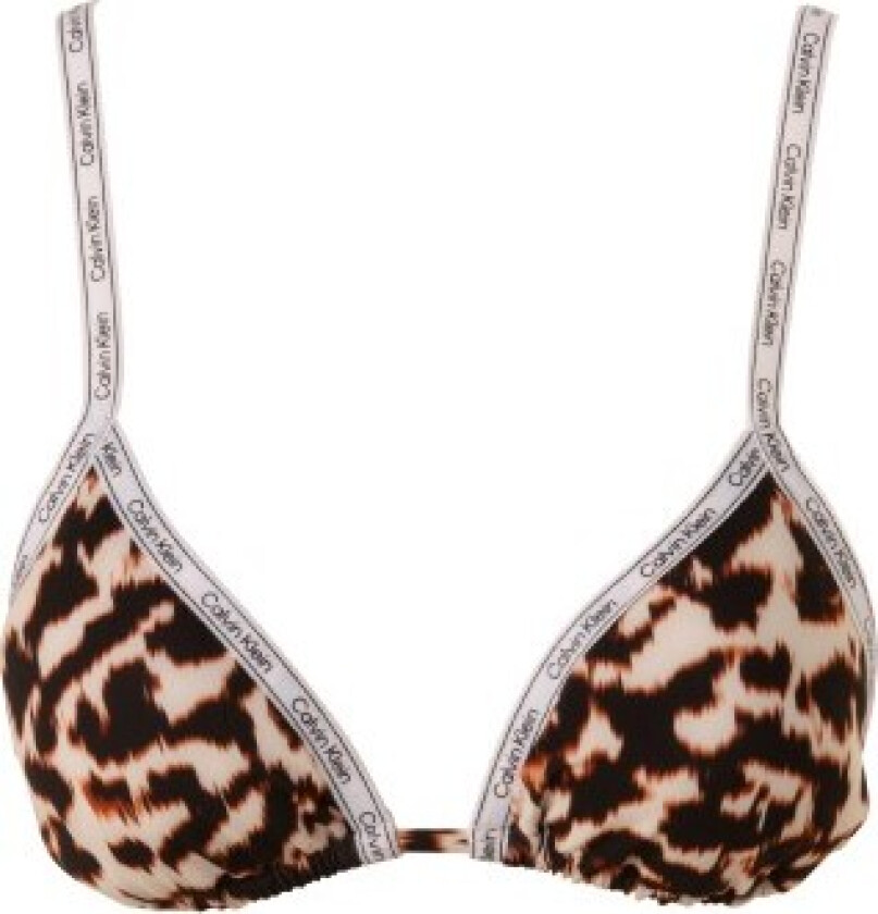 Calvin Klein Core Logo Tape Triangle Bikini Bra