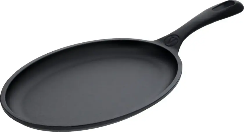 fajita stekepanne støpejern emaljert 41x18 cm
