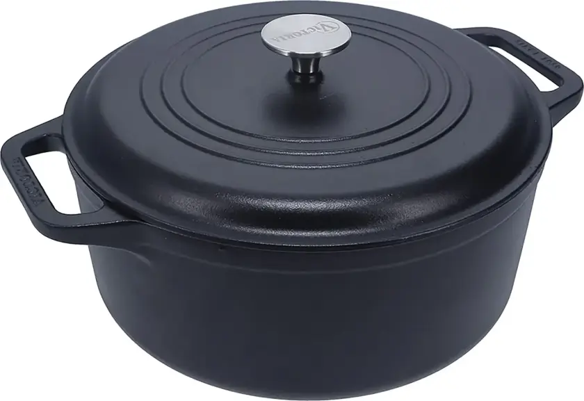 gryte støpejern enameled 5,7 l