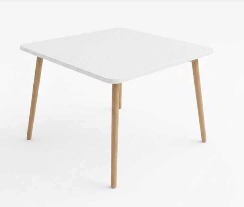 Sofabord Hanah Home Peka Compact (60 x 47 x 60 cm) Hvit - Hvit