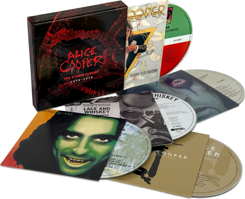 Alice Cooper The Studio Albums 19751978 CD