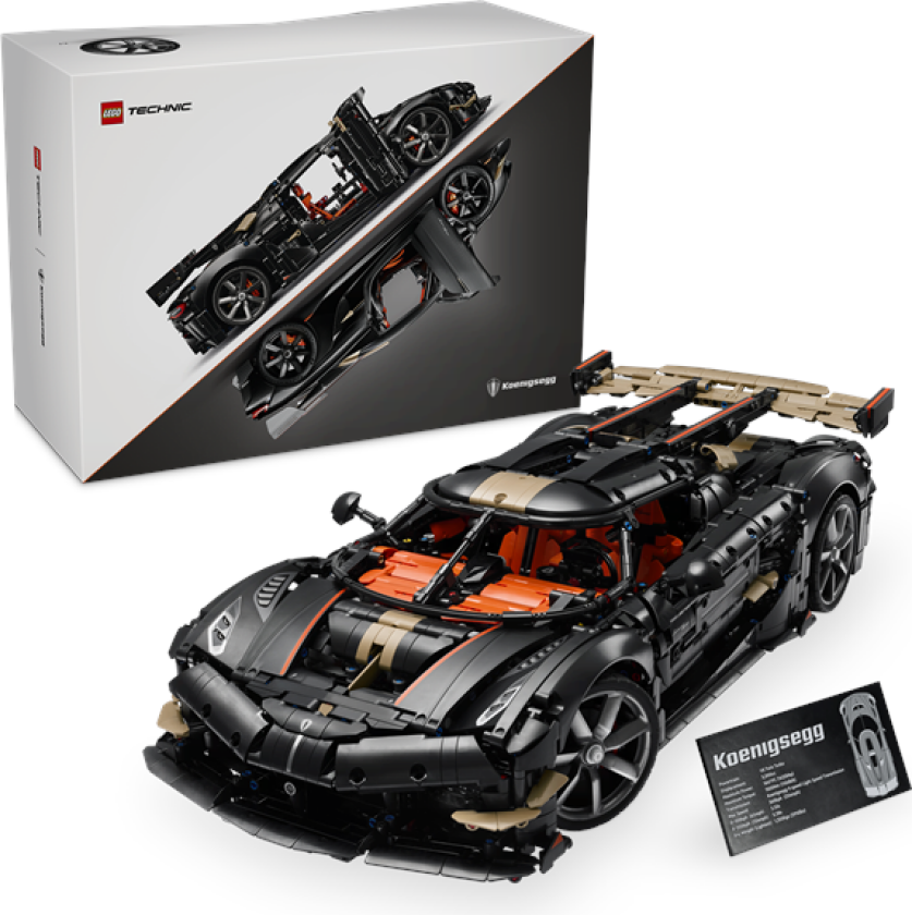 Technic 42232 Koenigsegg Sadair's Spear Megacar