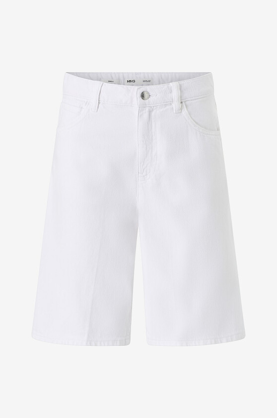 Jeans-shorts Bermudas Camilla - Hvit
