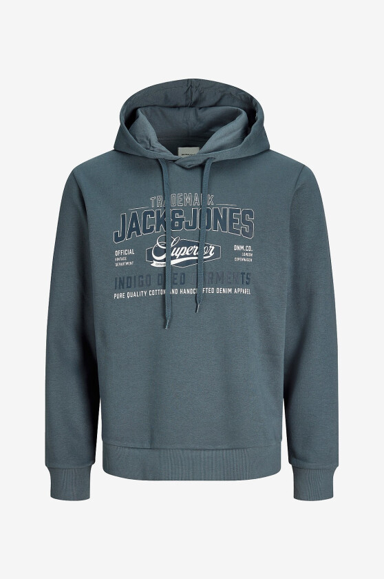Hettegenser Jjelogo Sweat Hood 2 Col Aw26 Sn 2-pack - Grå