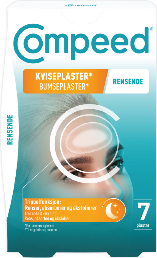 Kviseplaster Cleansing, 7 stk.