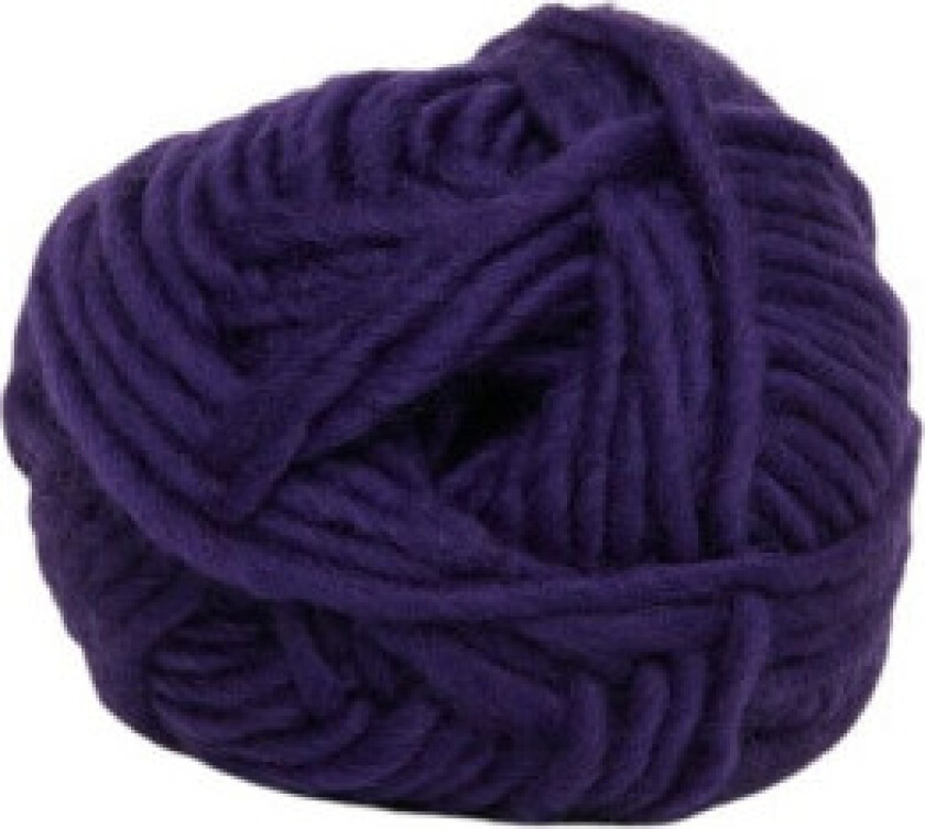 Natur Ull Garn Unicolor 5719 Mørk Lilla