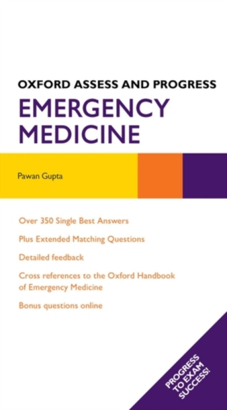 Oxford Assess and Progress: Emergency Medicine av Pawan Gupta (Paperback)