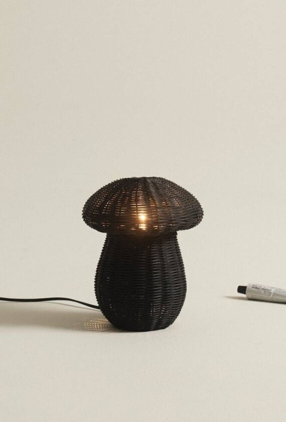 MUSH bordlampe Svart