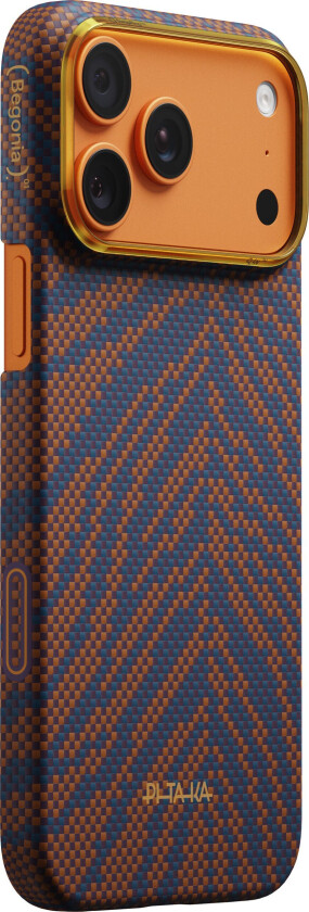 Edge Case, Cloud Dusk - iPhone 17 Pro - Burning Orange